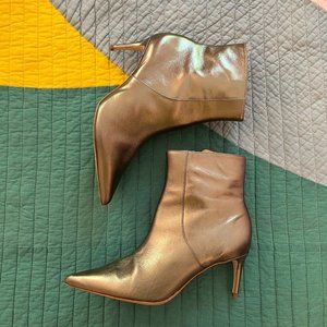 Schutz Shoes Bette Bootie in gunmetal silver - 8.5